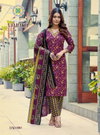 Ajarakh Vol 1 By Passion Tree Cotton Printed Kurti With Bottom Dupatta 
